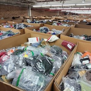 amazon clothing truckloads