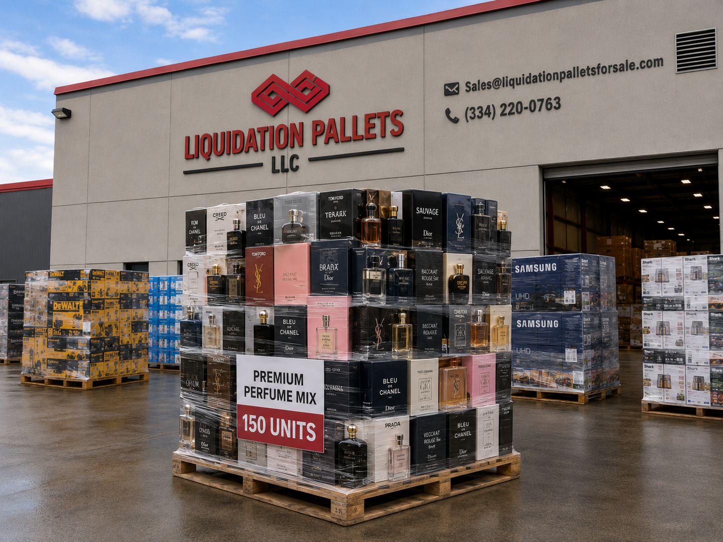 Brand new perfume pallets