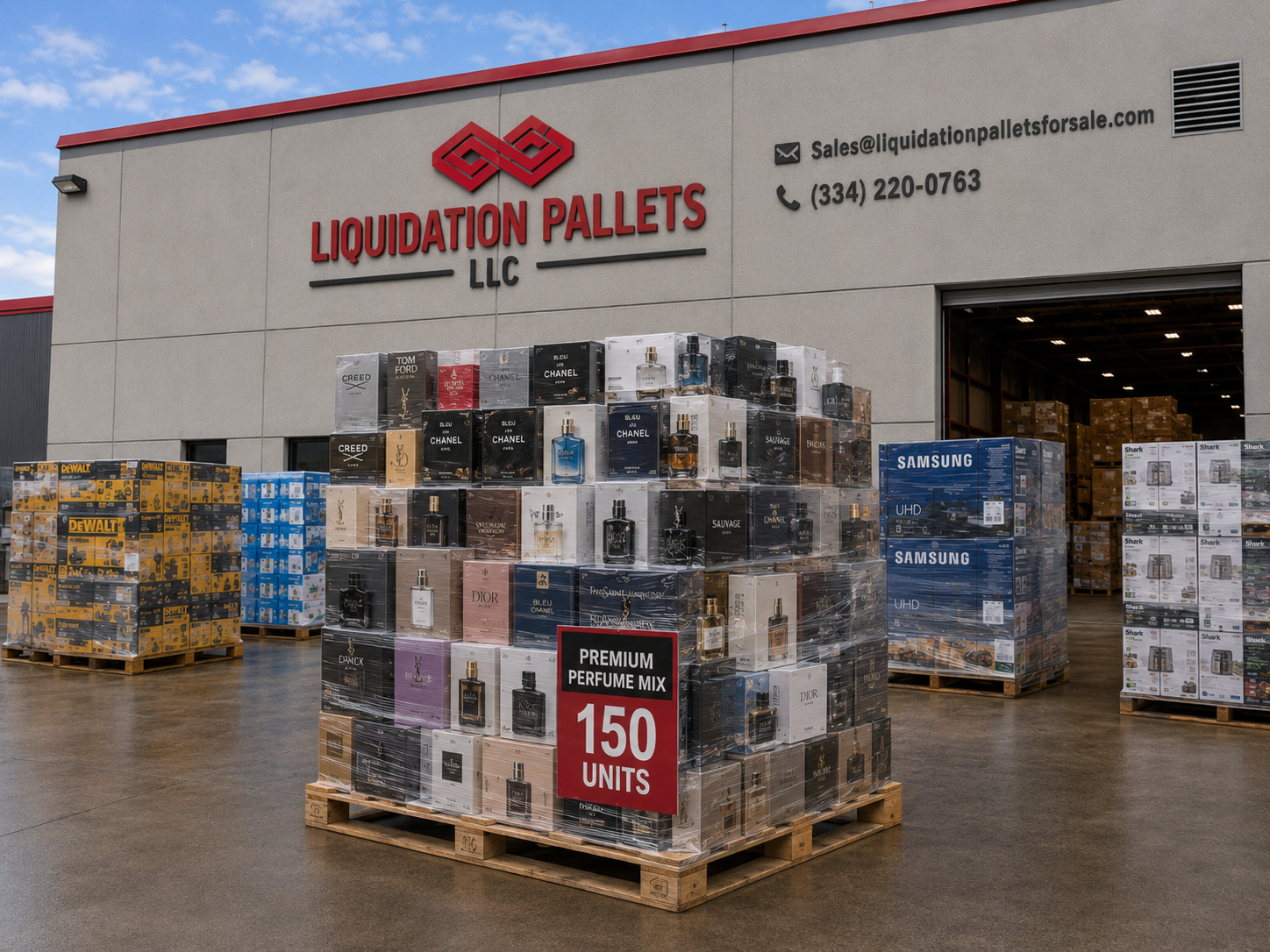Premium perfume pallets