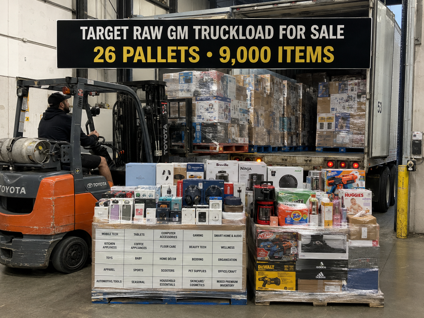 Target Raw GM Truckload for sale 3