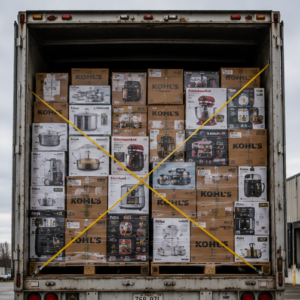 Kohl’s Housewares Truckload for sale, Kohl’s home goods pallets, wholesale housewares truckload, brand new housewares pallets, Kohl’s liquidation truckload, housewares truckloads for resale